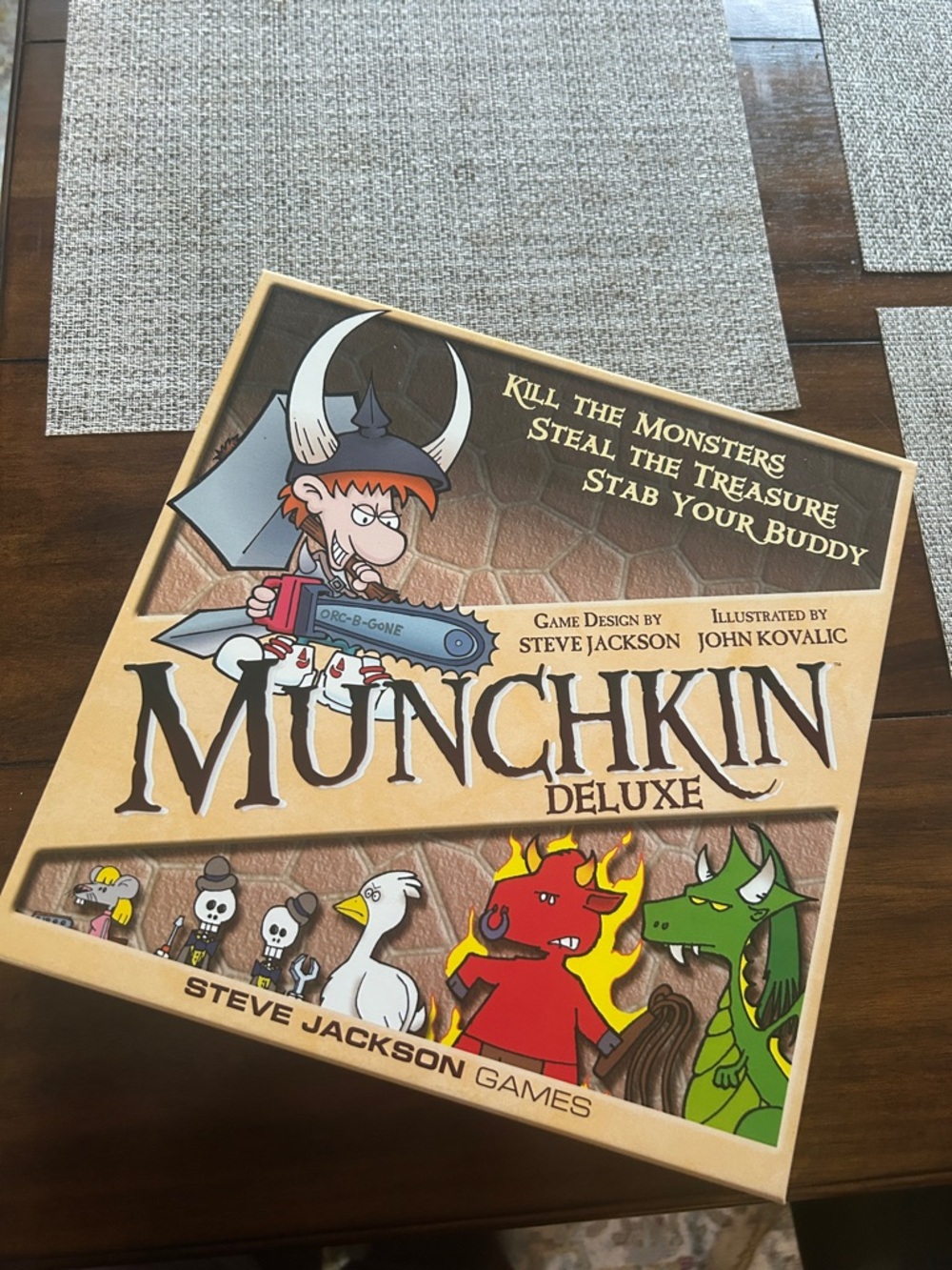 Munchkin Deluxe game
